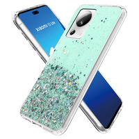 Чoхол до Xiaomi 13 Lite, Glittery, зелений