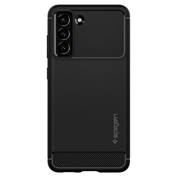 Чoхол Spigen до Samsung Galaxy S21 FE, Rugged Armor, чорний