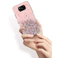 Чехол до Xiaomi POCO X3 / X3 NFC, Glittery, розовый