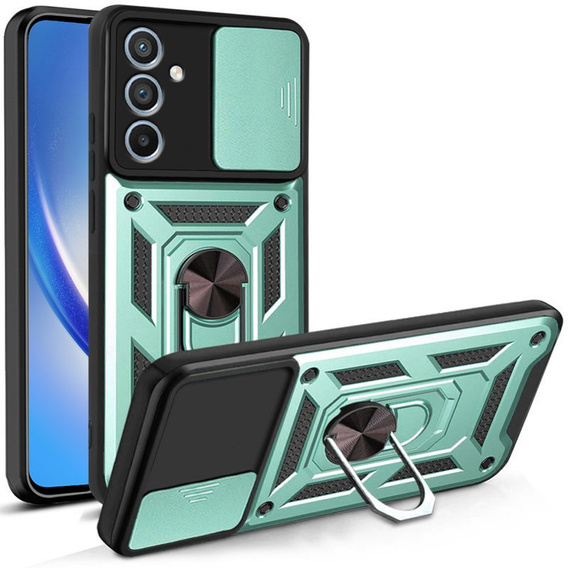 Чехол NOX Camera Slide Samsung Galaxy M34, CamShield Slide, зелёный