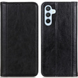 Чехол до Samsung Galaxy S23 FE, Wallet Litchi Leather, чёрный