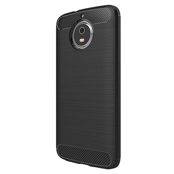 Чехол до Motorola Moto G5S, Carbon, чёрный