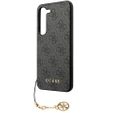 Чехол GUESS до Samsung Galaxy S24, 4G Charms Collection Hardcase, серый