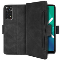 Футляр з клапаном для Xiaomi Redmi Note 11 / 11S, Card Slot, чорний