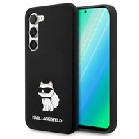 Чехол Karl Lagerfeld до Samsung Galaxy S23+ Plus, Silicone Choupette, чёрный