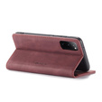 Чехол CASEME для Samsung Galaxy S20 FE, Leather Wallet Case, красный