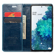 Флип-кейс CASEME для Samsung Galaxy S20 FE / 5G, Waxy Textured, синий