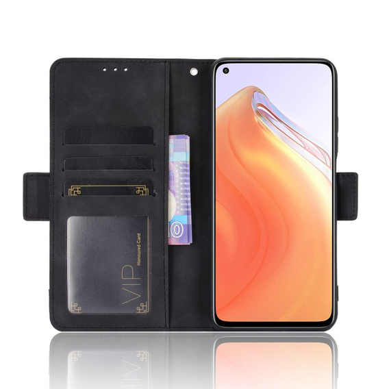 Футляр з клапаном для Xiaomi Mi 10T 5G/10T Pro 5G, Card Slot, чорний