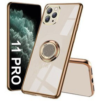 Чoхол до iPhone 11 Pro, Electro Ring, рожевий rose gold