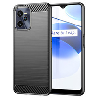 Чехол до Realme C35, Carbon, чёрный