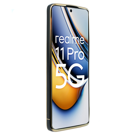 Чехол для Realme 11 Pro 5G / Pro+ 5G, Glamour CamShield, чёрный