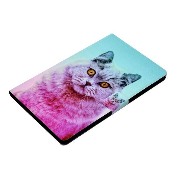 Чехол до Samsung Galaxy Tab A9 X110 / X115, pink cat