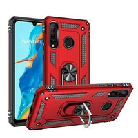 Броньований Чoхол до Huawei P30 Lite, Nox Case Ring, червоний