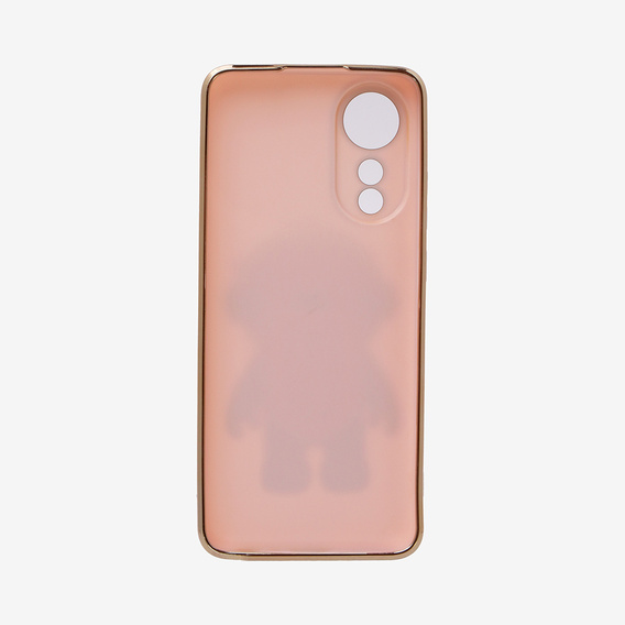 Чехол до Oppo A78 4G, Astronaut, розовый rose gold