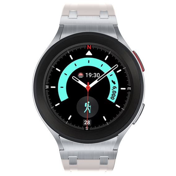 Силіконовий ремінець для Samsung Galaxy Watch 4/5 40/42/44/46/45mm Pro, Pink