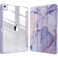 Чохол для Apple iPad Air 11" 6 gen. 2024, Smartcase Hybrid, з місцем для стилуса, Marble фіолетовий