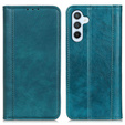 Чехол до Samsung Galaxy A36 5G, Wallet Litchi Leather, зелёный