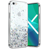 Чехол до iPhone 6/6s 4.7, Glittery, прозрачный