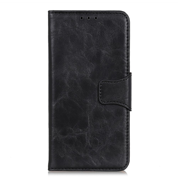 Откидной чехол для OnePlus Nord 2 5G, Split Leather Wallet, чёрный