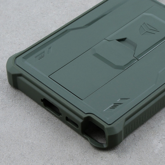 Броньований чохол для Samsung Galaxy S23 Ultra, Dexnor Full Body (Two Frames), зелений
