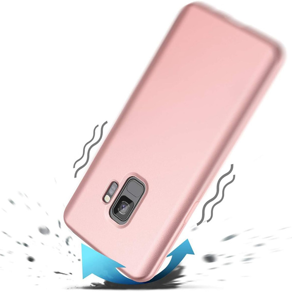 Чoхол до Samsung Galaxy S9, Suritch Full Body, рожевий rose gold