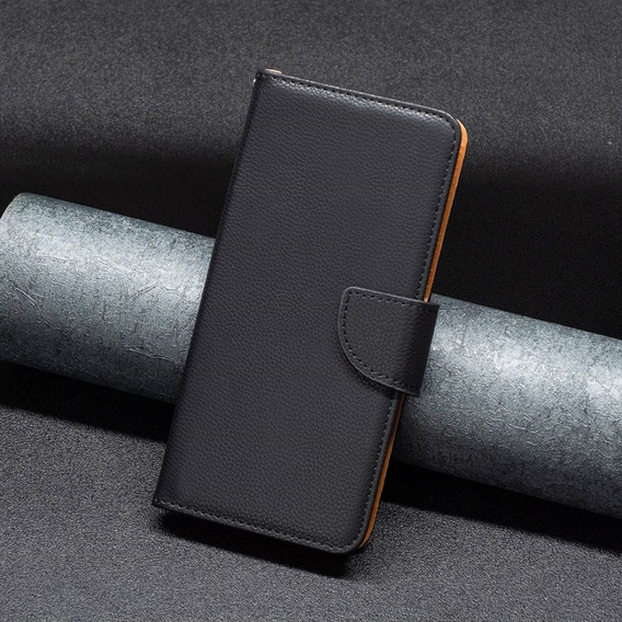 Откидной чехол для Samsung Galaxy M33 5G, Wallet Litchi Magnet, чёрный