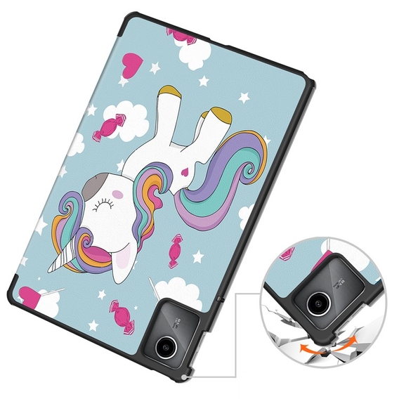 Чехол для Lenovo Tab M11, Smartcase, unicorn