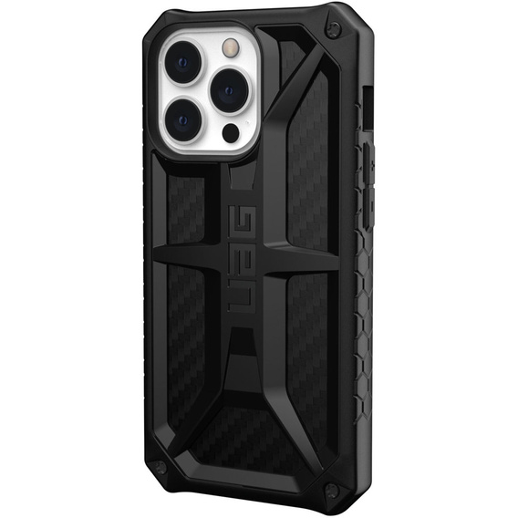 чохол Urban Armor Gear для iPhone 13 Pro, Monarch, carbon чорний