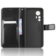 Футляр з клапаном для Xiaomi 12T, Crazy Horse Wallet, чорний