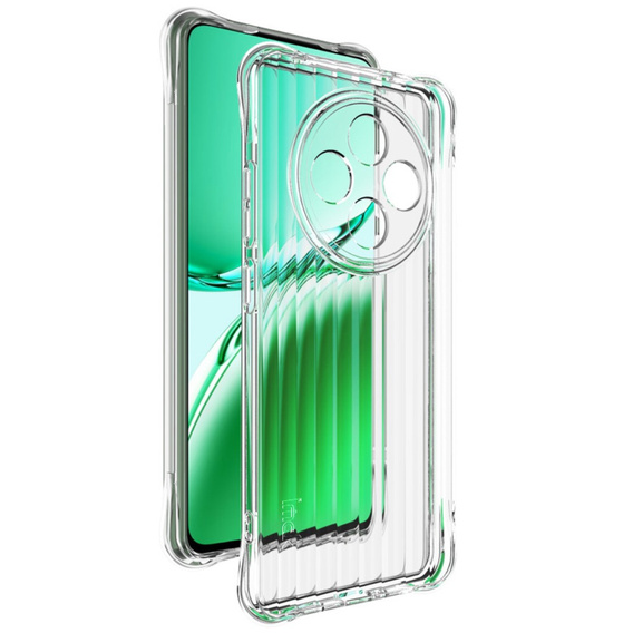 Чoхол IMAK до Oppo Reno 12FS / 12F 5G, Stripe Dropproof, прозорий