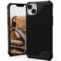 Чехол Urban Armor Gear до iPhone 14 Plus, Metropolis LT MagSafe Fibr Armr, чёрный