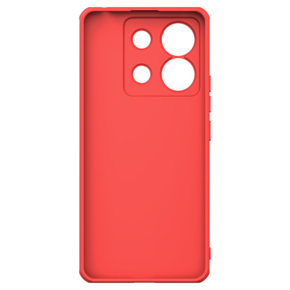 Чохол NILLKIN для Xiaomi Redmi Note 13 Pro 5G, Super Frosted Shield Case, червоний