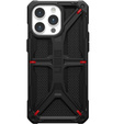 чехол Urban Armor Gear для iPhone 15 Pro Max, Monarch, Kevlar чёрный