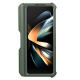 Бронированный чехол для Samsung Galaxy Z Fold 4 5G, Dexnor Full Body S-Pen Slot, зелёный