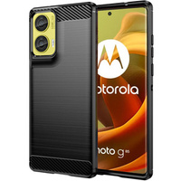 Чехол до Motorola Moto G85, Carbon, чёрный