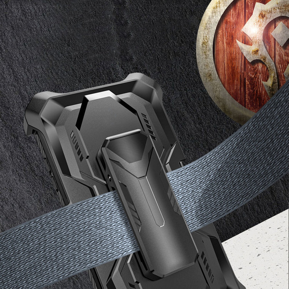 Чoхол до Samsung Galaxy S23 Plus, Heavy Duty Ring Belt Clip, червоний