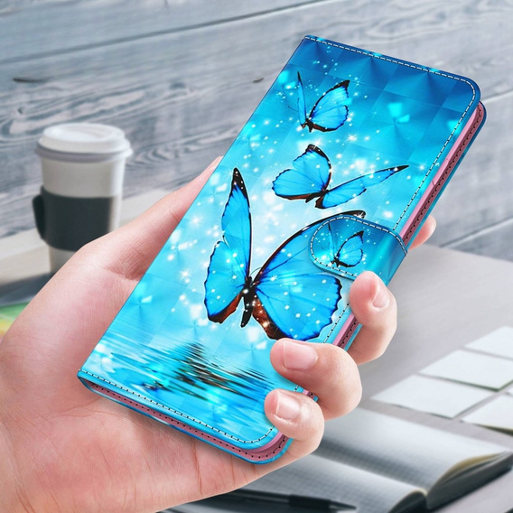 Чохол-книжка для Samsung Galaxy A14 4G/5G, Wallet Butterfly, м'яти