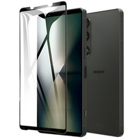 3D загартоване скло для Sony Xperia 1 VI, чорна рамка