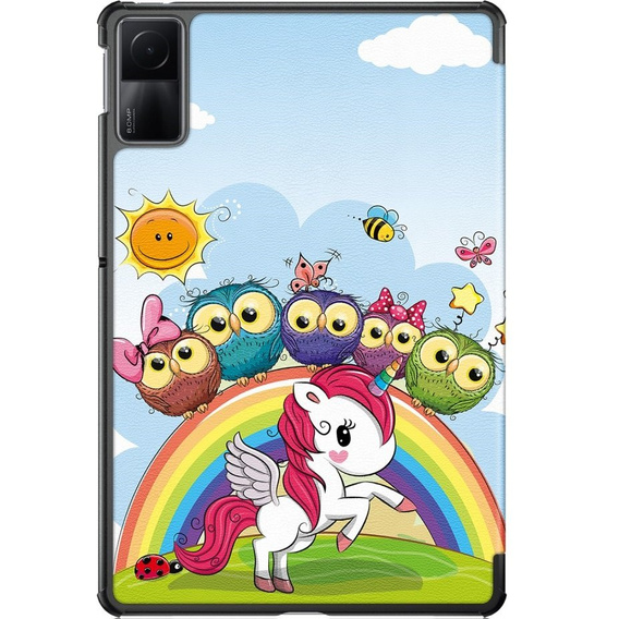 Чехол для Xiaomi Redmi Pad SE 11", Smartcase, unicorn