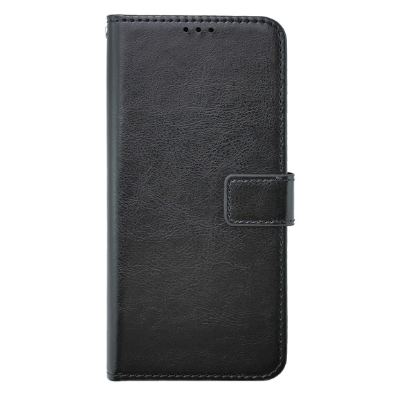 Откидной чехол для Oppo A79 5G, Crazy Horse Wallet, чёрный