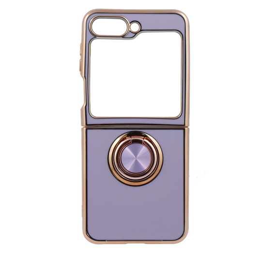 Чехол до Samsung Galaxy Z Flip 5 5G, Electro Ring, фиолетовый