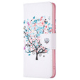 Чохол-книжка для Oppo A38 4G / Oppo A18 4G, Wallet, Colorful Tree білий