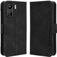 Откидной чехол для Xiaomi Redmi 13C / Poco C65, Card Slot, чёрный