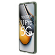 Чохол для Realme 11 Pro 5G / Pro+ 5G, Frame Case, зелений