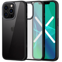 Чехол до iPhone 13 Pro Max, ERBORD Hybrid Case, чёрный