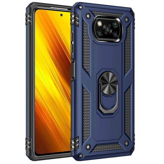 Броньований Чoхол до Xiaomi Poco X3 NFC, Nox Case Ring, м'яти