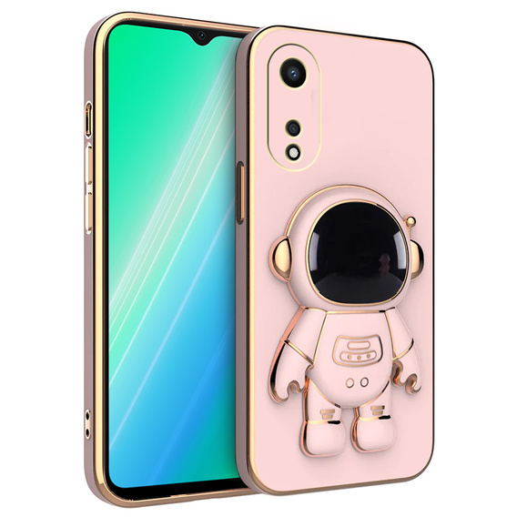 Чехол до Oppo A78 5G, Astronaut, розовый rose gold