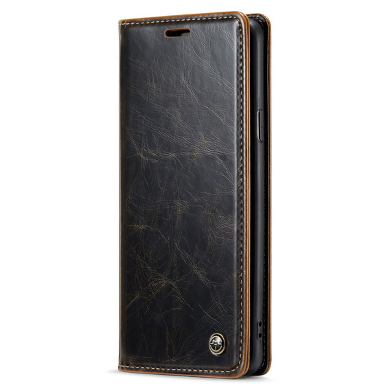 Флип-кейс CASEME для Samsung Galaxy S9+ Plus, Waxy Textured, кофе