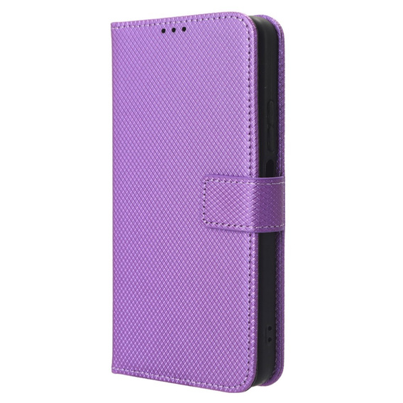 Откидной чехол для Xiaomi Redmi Note 12 4G, Wallet Smart Magnet, фиолетовый