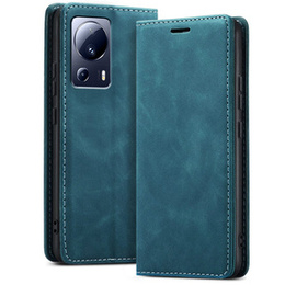 Чехол для Xiaomi 13 lite, ERBORD Vintage, бумажник с клапаном, синий